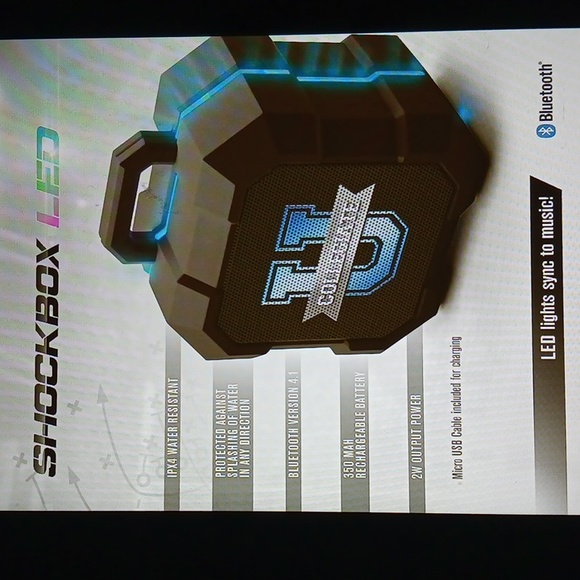 🔴NIB! University of Arkansas Bluetooth Speaker - Picture 3 of 3